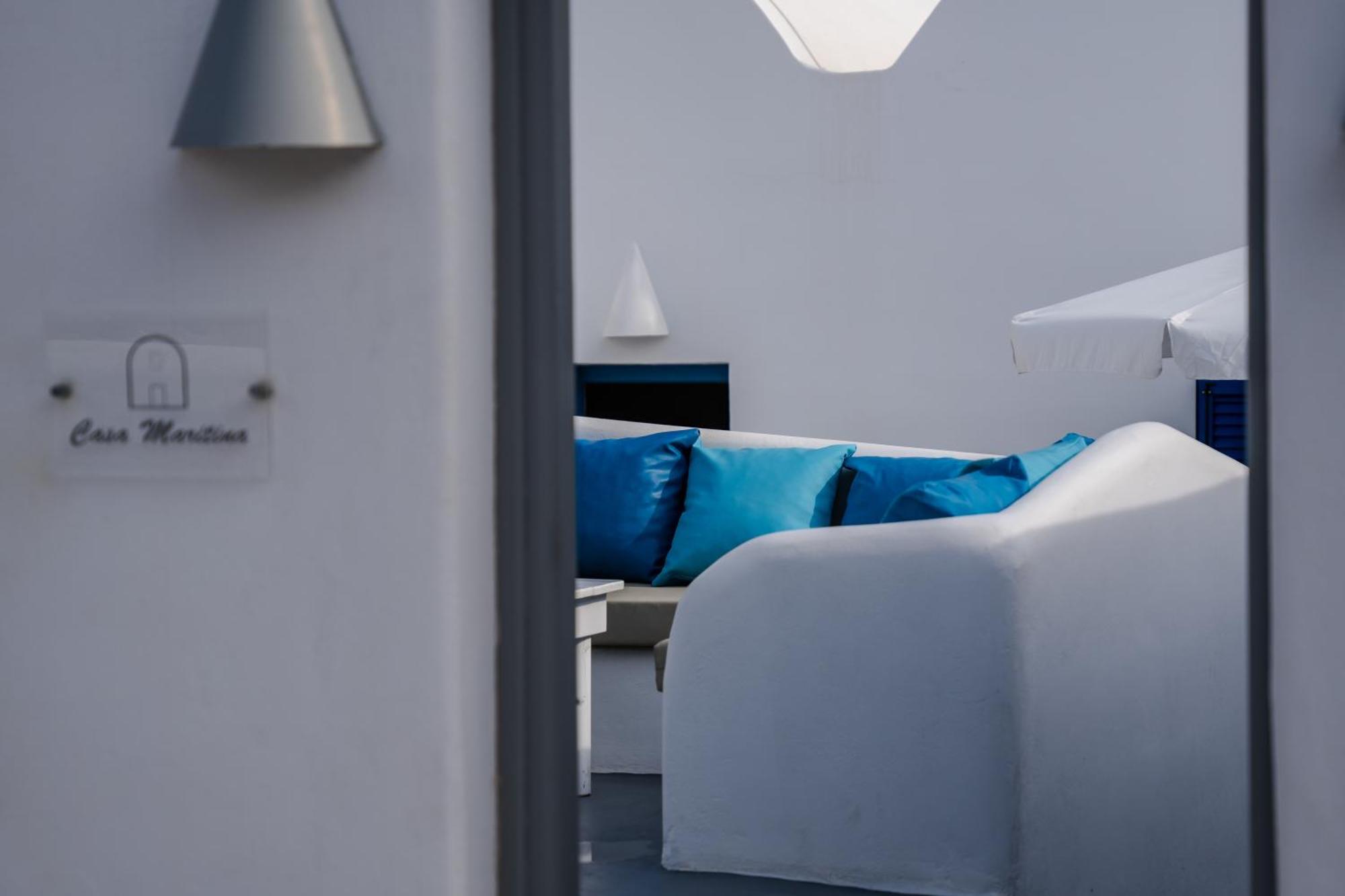 Casa Maritina Private Residence Fira  Ngoại thất bức ảnh