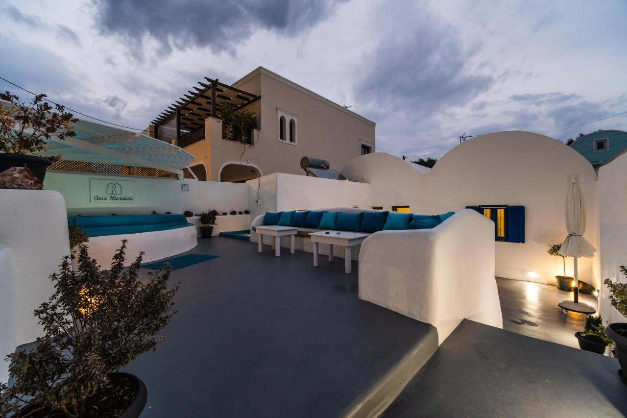 Casa Maritina Private Residence Fira  Ngoại thất bức ảnh
